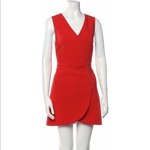 Alice + Olivia V-Neck Mini Dress Size 6
